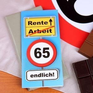 Schokolade zum 65. Geburtstag *endlich!*