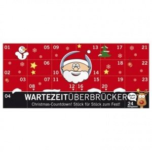 Schokoladentafel Gru?kartenersetzer Wart