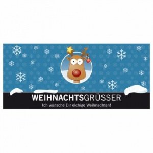 Schokoladentafel Grußkartenersetzer Weih