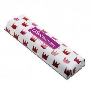 Schokoriegel Glückwunsch