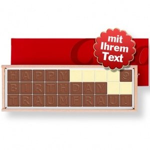 Schokotelegramm, 30 Zeichen