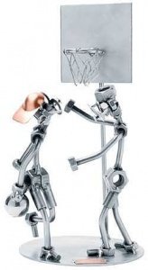 Schraubenmann - 2 Basketball Spieler