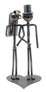 Schraubenmännchen Brautpaar - Wired Line