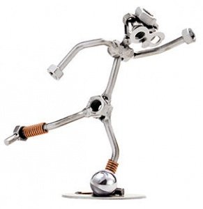 Schraubenmännchen Fußballer