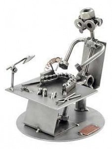 Schraubenmännchen Zahntechniker