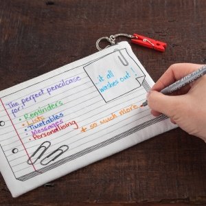 Schreibmäppchen zum Bemalen