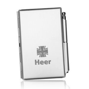 Schreibset m. Gravur Heer