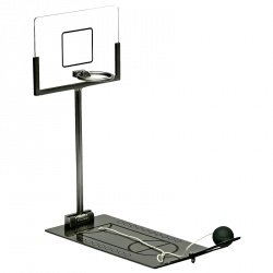 Schreibtisch-Basketball aus Edelstahl