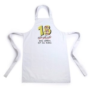 Schürze *18 - Friss, sauf und furz*