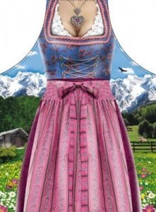 Schürze Bavarian Woman
