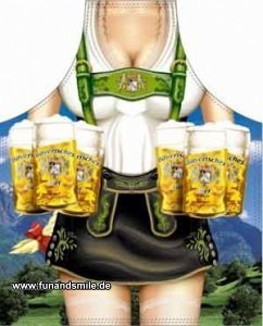 Schürze Bayern Madl