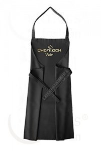 Schürze Chefkoch + Name