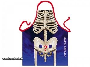 Schürze Skelett