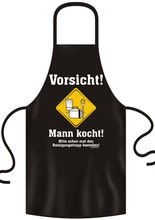Schürze Vorsicht! Mann kocht!
