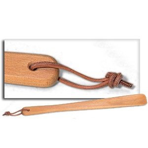 Schuh-Löffel mit Lederband