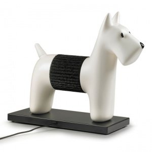 Schuhputz-Hund Benny Brush weiß