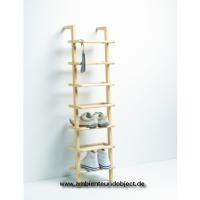 Schuhregal Lady Long aus Esche massiv 40