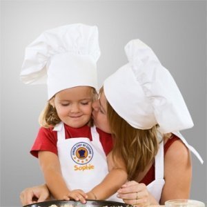 Schürze - Kinderschürze - Rot