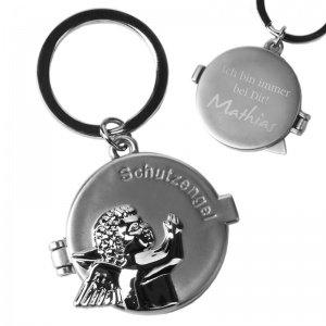 Schutzengel-Anhänger mit Gravur