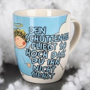 Schutzengel Tasse *Er fliegt so hoch...*