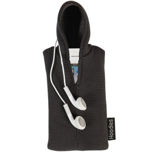 Schutzhülle MP3 Hoodie (Schwarz)