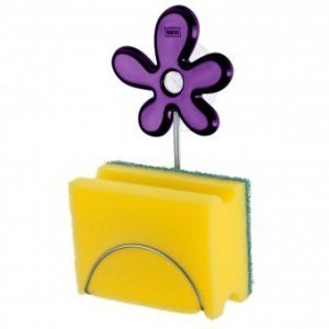 Schwammhalter A-pril transparent pflaume