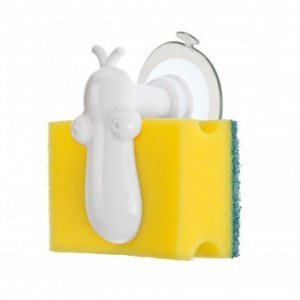 Schwammhalter Norbert solid weiß