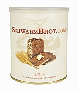 Schwarzbrot Natur (500g Dose)