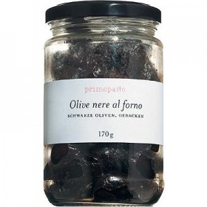 Schwarze Oliven gebacken Primopasto