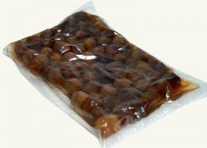 Schwarze Oliven in Salzlake, 750g (Abtro