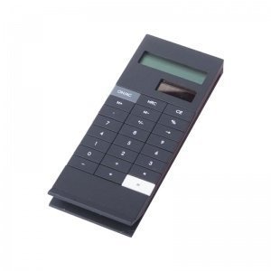 Schwarzer Clip Taschenrechner