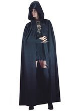 Schwarzer Kapuzenumhang