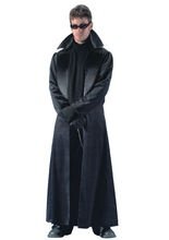 Schwarzer Samtmantel Größe