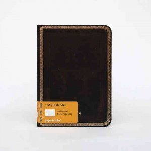 -Schwarzes Marokkoleder- Kalender 2014, 