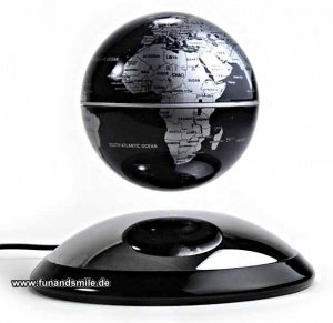 Schwebeglobus elektromagnetisch freischw