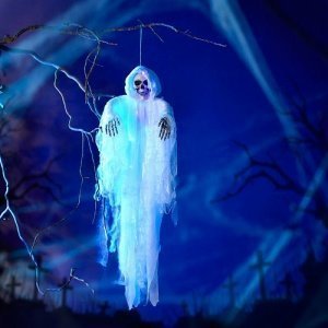 Schwebender Geist mit LEDs