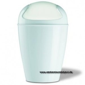 Schwingdeckeleimer DEL M solid weiß von 