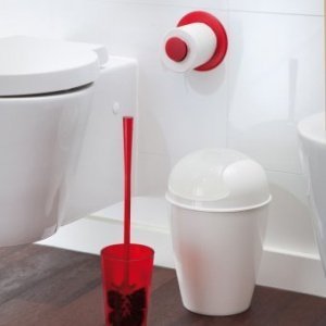 Schwingdeckeleimer Del M weiß