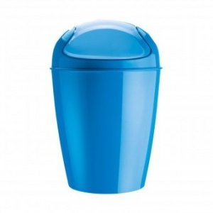 Schwingdeckeleimer Del S solid karibikbl