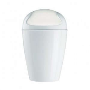 Schwingdeckeleimer Del S weiß