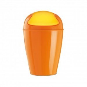 Schwingdeckeleimer Del XS orange