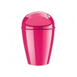 Schwingdeckeleimer Del XXS solid pink