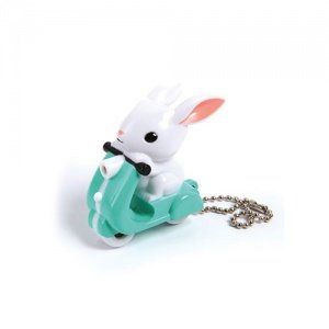Scooter Bunny - LED Schlüsselanhänger
