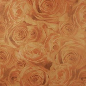 Scrapbookpapier Rosen champagner