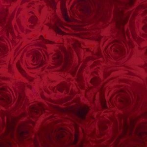 Scrapbookpapier Rosen rot