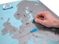 Scratch Map - Europakarte