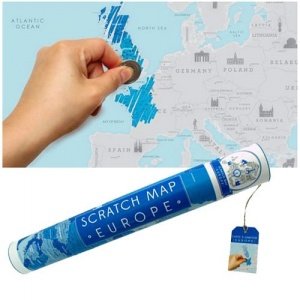 Scratch Map Europe