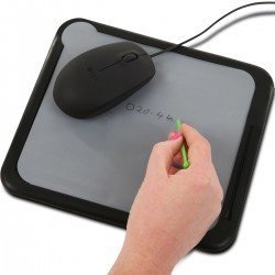 Scratch & Roll - Mousepad mit Schreibflä