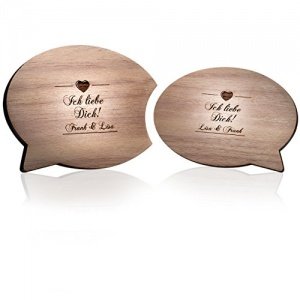 Untersetzer mit Gravur