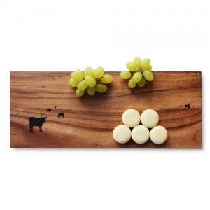 schöne Aussicht LANDLEBEN Servierbrett-U